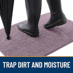 OLANLY Dog Door Mat for Muddy Paws 47x32, Absorbs Moisture and Dirt, Absorbent - Image 2
