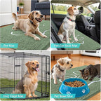OLANLY Dog Door Mat for Muddy Paws 36x24, Paw Print Design, Absorbs Moisture - Image 7
