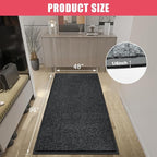 Kuyal Front Door Mat, Commercial Floor Mats Inside Outside Entrance, Heavy Duty - Image 3