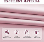 DONREN Pink Blackout Curtains for Girls - Image 5