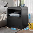 4 Pcs Bedroom Set, Dresser and Nightstand Sets, Including Modern Wooden Tall 6 - Image 5