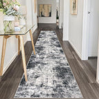 IOHOUZE Abstract Runner Rug 2x10 Ft Washable Runners - Image 8