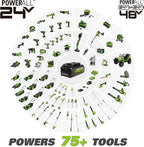 Greenworks 24V Brushless 7-1/4-inch Circular Saw, Battery and Charger Sold - Image 7