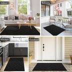 hicorfe Front Door Mat Outside Entrance, Stain and Fade Resistant, Non Slip - Image 8