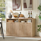 LEYAOYAO Fluted Buffet Cabinet - Image 5
