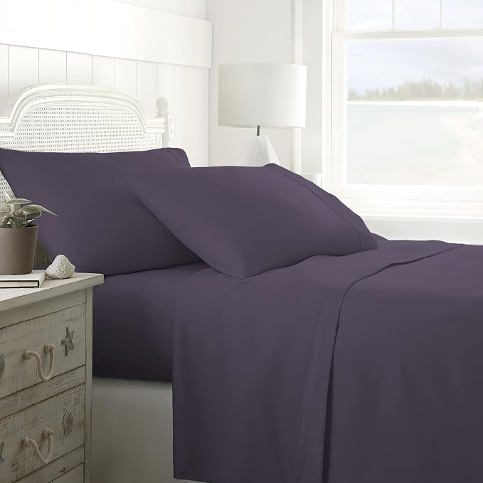 Linen Market Brushed Microfiber Full Sheet Set 4 Piece – Oeko-TEX Certified - Image 2