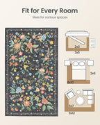 Amada 5x7 Area Rugs, Non-Slip & Low-Profile Living Room Rug - Image 7