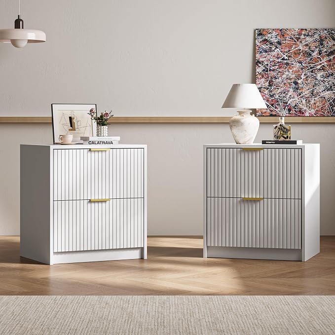 3-Piece Dresser Bedroom Set, 8 Drawer Dresser & 2 Drawer Nightstands - Image 2