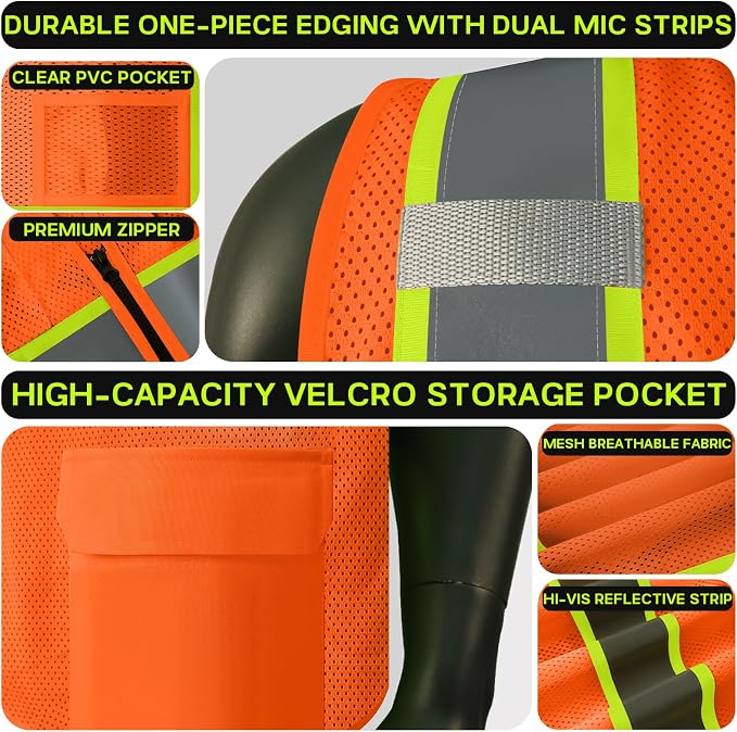 Safety Vest Customize Logo - Image 2
