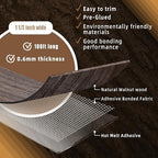 GSCIT Club Walnut Edge Banding, 1 1/2 inch x 100ft roll of Veneer Edge Banding - Image 2
