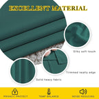 NICETOWN Blackout Hunter Green Curtains 84 inches Long, Grommet Room Darkening - Image 4