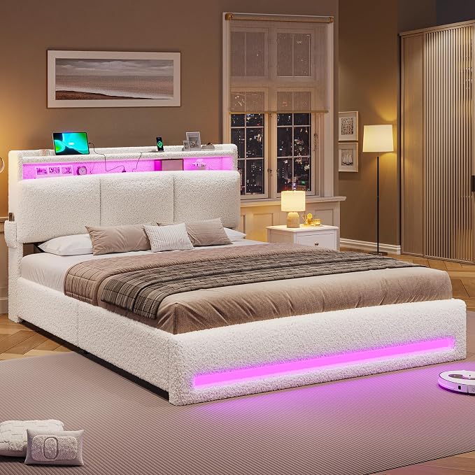 VIAGDO Full Size Bed Frame - Image 8