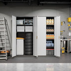 Pataku Metal Storage Cabinet, File Cabinets - Image 9