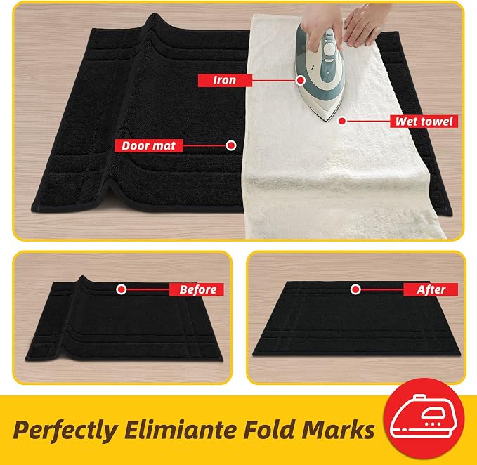 JSEI Entryway Rugs Doormat 32"x48", Non-Slip Dirt Trapper Door Mats Indoor - Image 9