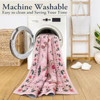 Lahome Insect Washable Rugs for Living Room, Soft 6x9 Rug for Bedroom - Image 2