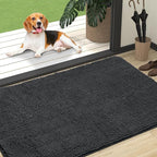 OLANLY Dog Door Mat for Muddy Paws 47x32, Absorbs Moisture and Dirt, Absorbent by OLANLY