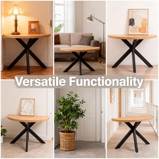 Half Moon Table for Small Spaces - Image 5