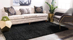 Unique Loom Solid Shag Collection Area Rug - Image 2