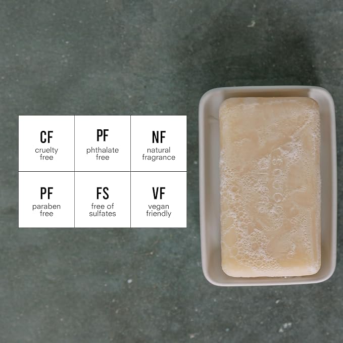 Public Goods Bar Soap for Women & Men | Hand & Body Soap for Sensitive Skin | - Image 2