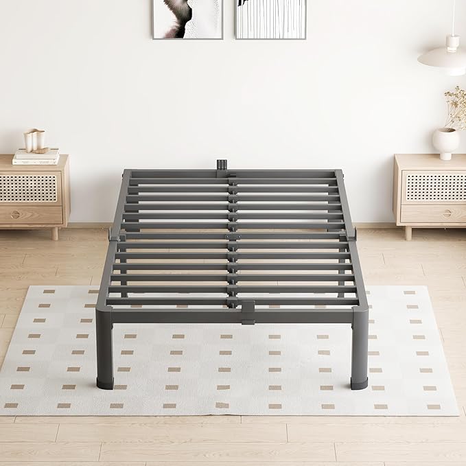 10 Inch Twin Size Bed Frame, 3500Lbs Heavy Duty Metal Platform - Image 6