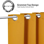ChrisDowa Grommet Room Darkening Curtains - Image 2