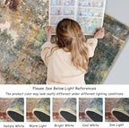 Lahome Modern Abstract Kitchen Runner Rugs Non Skid Washable, 2x6 Rug Runners - Image 5