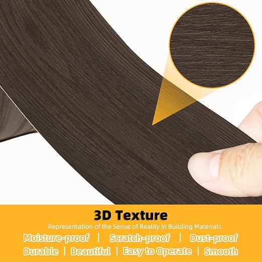 GSCIT Club Wood Grain Repair Tape, 1.7 inch X 50ft Self Adhesive Red Walnut - Image 5