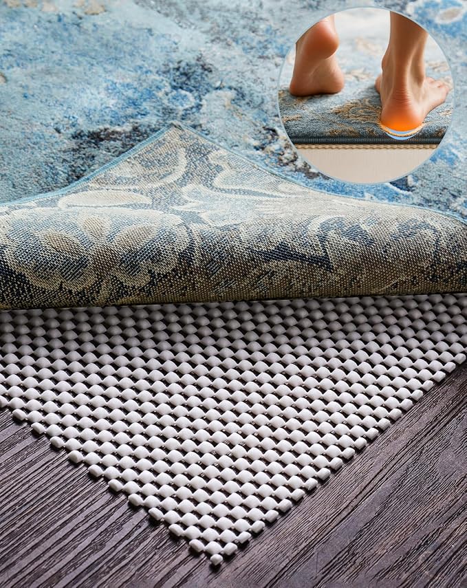 Veken Runner Rug Pad Gripper for Hardwood Floors, Non Slip 2.5x10 Ft Rug Pads by Veken