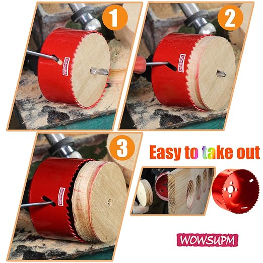 6-7/8” HSS Bi Metal Hole Saw Cutter - Image 6
