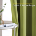 NICETOWN Room Darkening Kitchen Curtains - Image 5