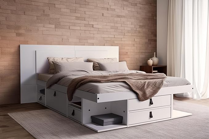 memomad Bali Slim Set: Storage Platform Bed by Memomad