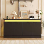 LED Sideboard Buffet Cabinet - Image 3