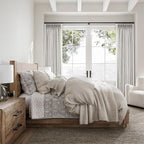 Topfinel Extral Wide Curtains, Pinch Pleated 100% Blackout Linen Luxury Drapery - Image 9