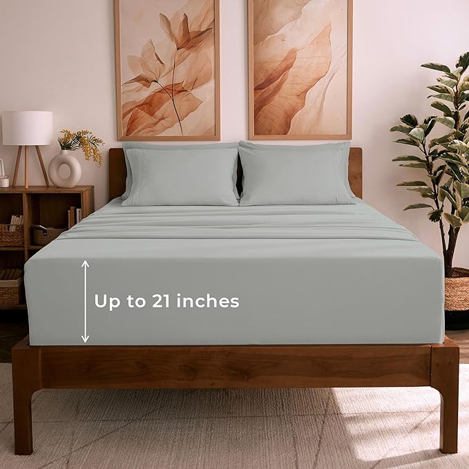 Mellanni Full Sheet Set by Mellanni