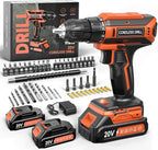 Cordless Drill, 20V MAX Power Drill Set by Unknown