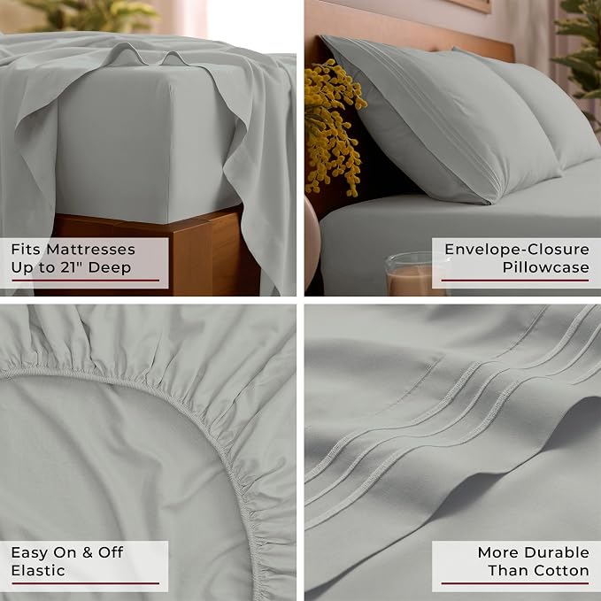 Mellanni Full Sheet Set - Image 5