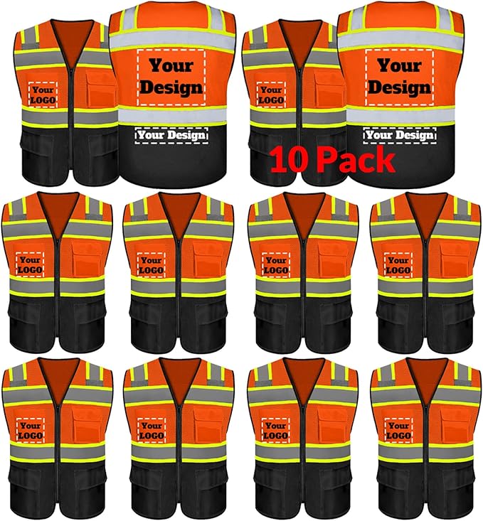 Safety Vest Customize Logo by evershare