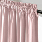 Lazzzy Velvet Blackout Curtains Thermal Insulated Room Window Drapes Super Soft - Image 2
