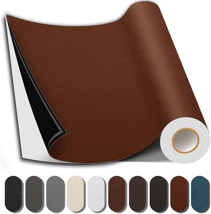 Leather Repair Patch, 17X158 Inch Repair Patch Self Adhesive Waterproof by SHAGOOM