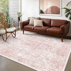 4x6 Rug, Small Area Rug for Living Room, Machine Washable Non-Slip Throw Rug - Image 8