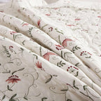 MarCielo 3-Piece 100% Cotton Oversized Bedspread Lightweight Quilt Coverlet - Image 8