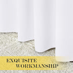 NICETOWN Room Divider Curtain 132 Inches Long, Wide Blackout Sliding Door - Image 5