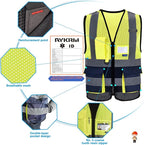 A-SAFETY High Visibility Mesh Safety Reflective Vest - Image 5