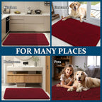 OLANLY Dog Door Mat for Muddy Paws 30x17, Absorbs Moisture and Dirt, Absorbent - Image 8
