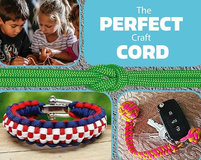 BORED? PARACORD! 550 lb Paracord - Image 5