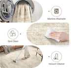 2x3 Washable Rugs for Kitchen, Powder Room Small Area Rug Non-Slip Vintage Low - Image 4
