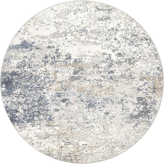5ft Round Area Rug Living Room Rugs - Image 9