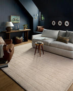 Loloi Chris Loves Julia Calvin Collection CLV-02 Ivory/Oatmeal 3'-6" x 5'-6" by Loloi