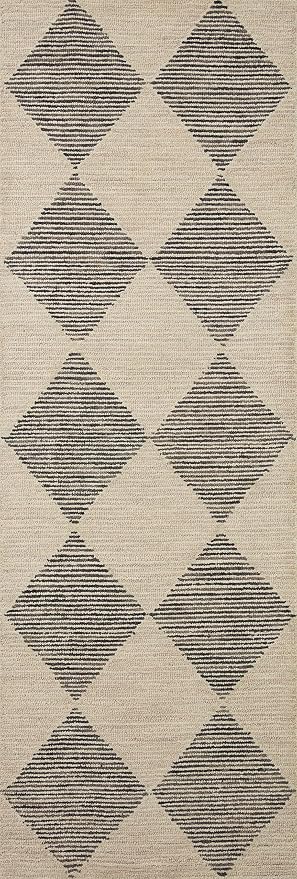 Loloi Chris Loves Julia Francis Collection FRA-01 Beige/Charcoal 8'-6" x 12' - Image 10