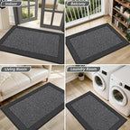 BEQHAUSE Indoor Door Mat 20" x 32", Dirt Trapper Door Mats Non-Slip Entryway - Image 8